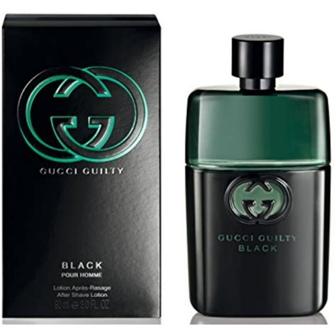 1.6 0z gucci guilty|Gucci black guilty after shave.